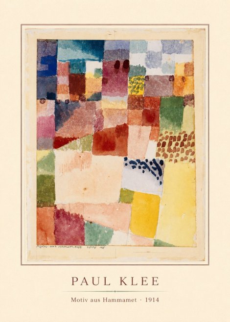 Paul Klee Motiv Aus Hammamet No3 - Poszter