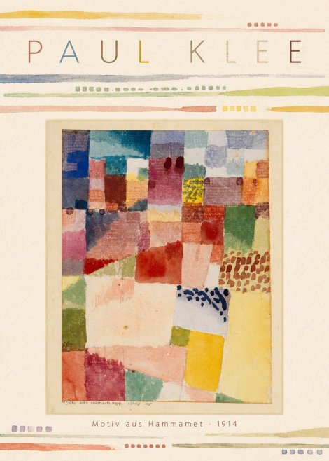 Paul Klee Motiv Aus Hammamet No6 - Poszter