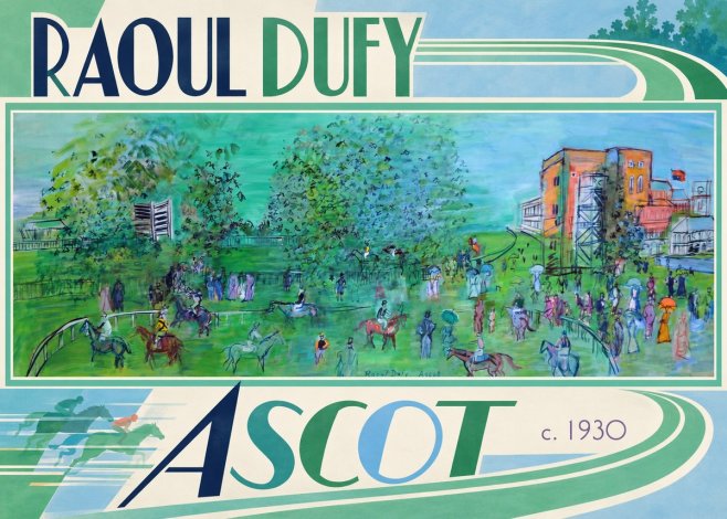 Raoul Dufy Ascot C. 1930 I No2 - Poszter