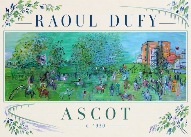 Raoul Dufy Ascot C. 1930 I No3 - Poszter