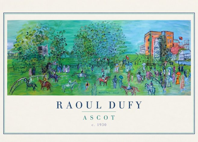 Raoul Dufy Ascot C. 1930 I No4 - Poszter