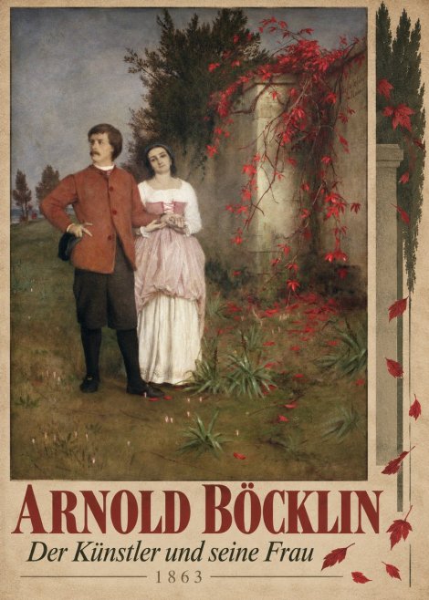 Arnold Böcklin Der Künstler Und Seine Frau No4 - Poszter