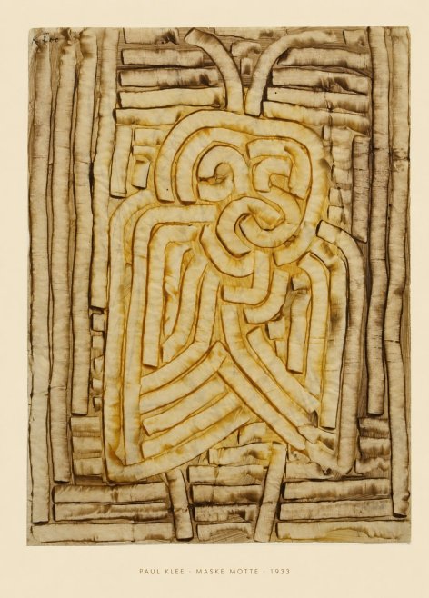 Paul Klee Maske Motte No5 - Poszter