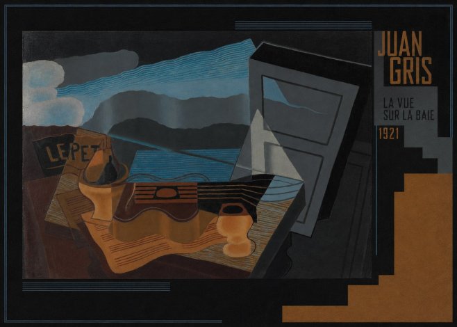 Juan Gris La Vue Sur La Baie No3 - Poszter