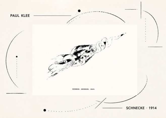 Paul Klee Schnecke No2 - Poszter