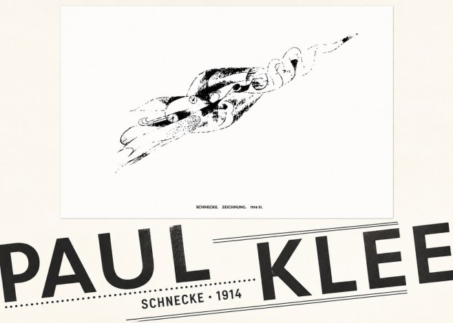 Paul Klee Schnecke No5 - Poszter