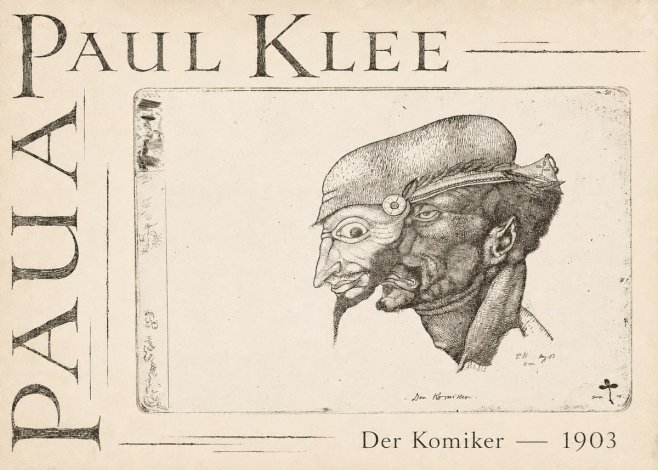 Paul Klee Der Komiker No3 - Poszter
