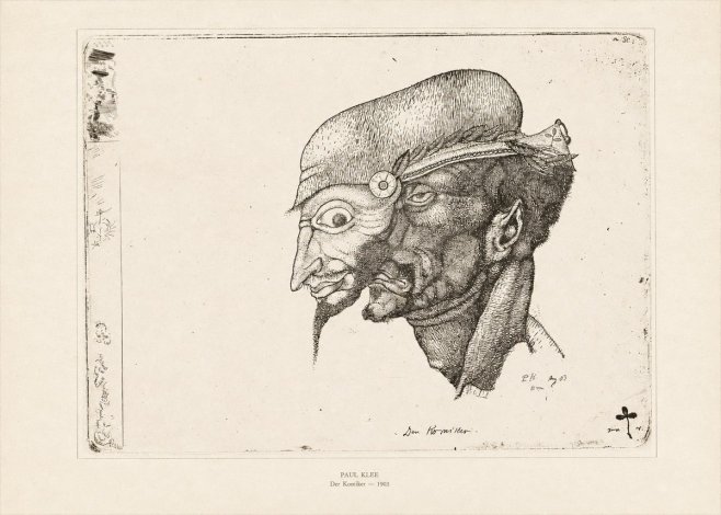 Paul Klee Der Komiker No6 - Poszter