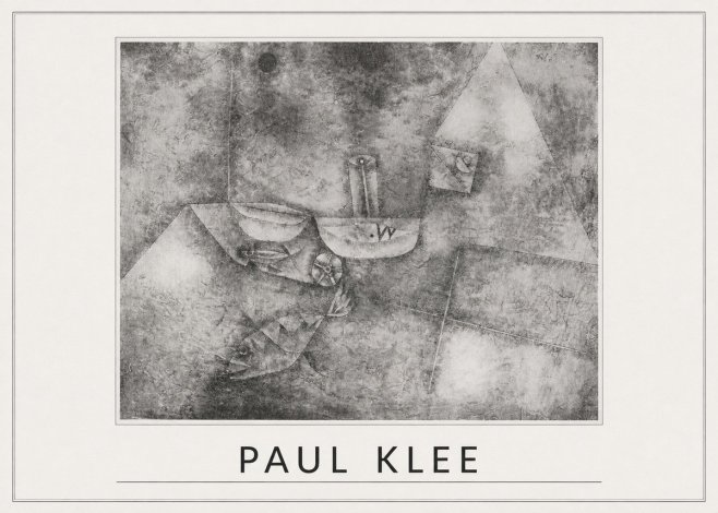 Paul Klee Boats at the Shore No5 - Poszter
