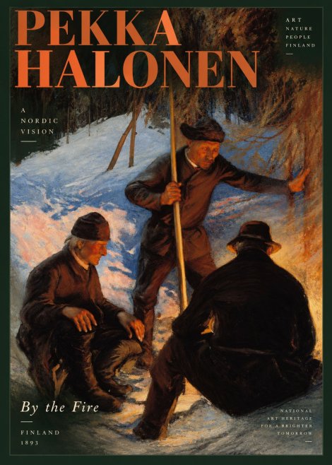 Pekka Halonen By the Fire No2 - Poszter