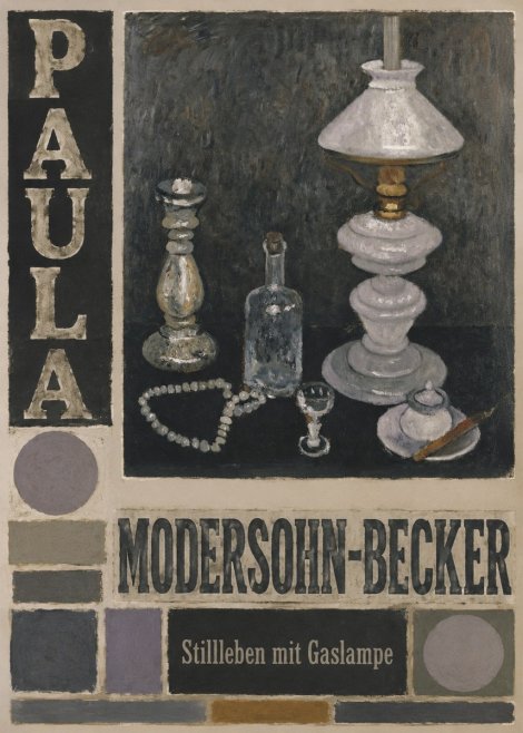 Paula Modersohn-Becker Stillleben Mit Gaslampe No3 - Poszter