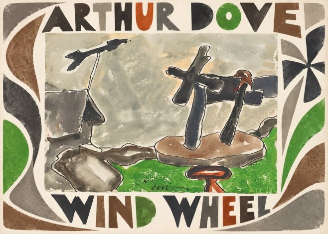 Arthur Dove Wind Wheel No2 - Poszter