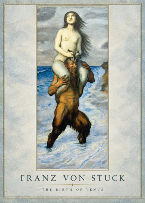 Franz von Stuck The Birth of Venus No1 - Poszter