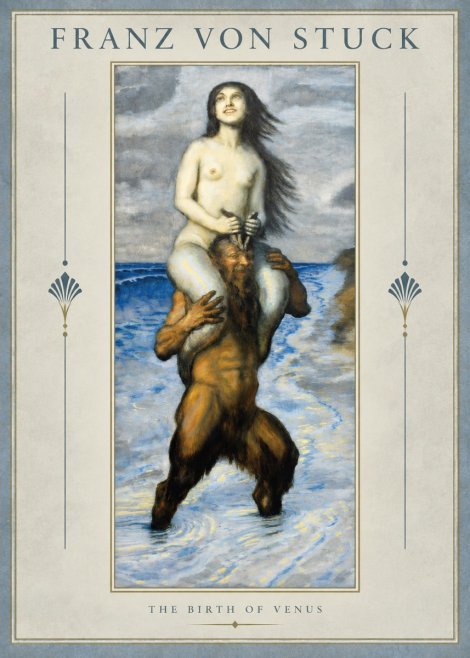 Franz von Stuck The Birth of Venus No2 - Poszter