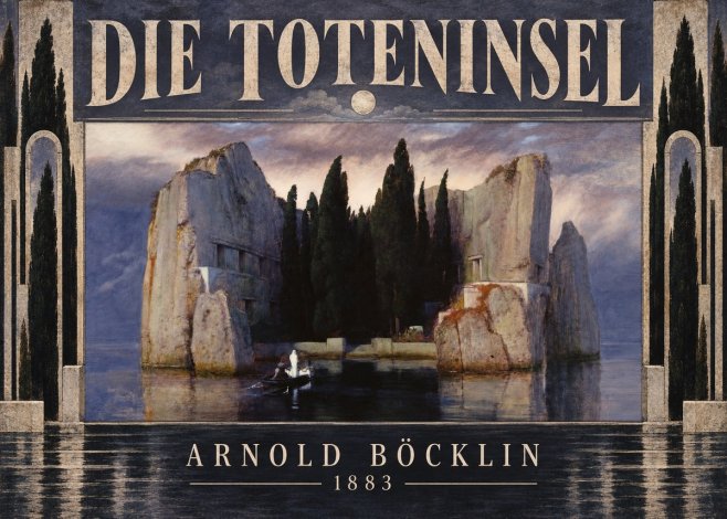 Arnold Böcklin Die Toteninsel V No5 - Poszter