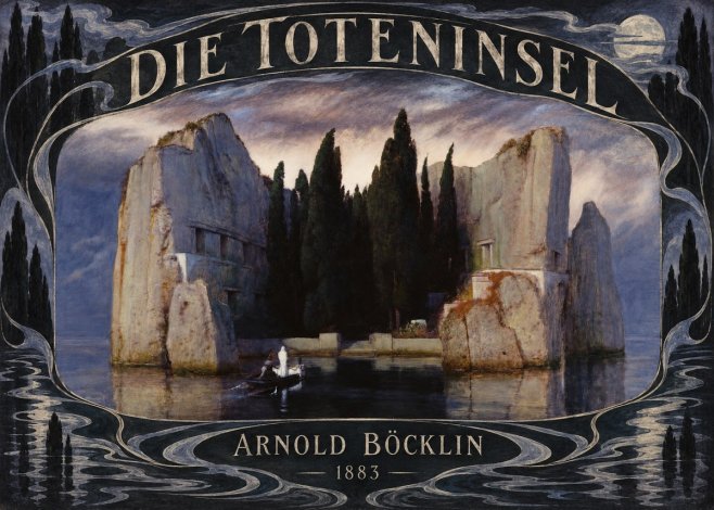 Arnold Böcklin Die Toteninsel V No6 - Poszter