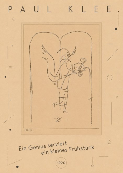 Paul Klee Ein Genius Serviert Ein Kleines Frühstück No3 - Poszter