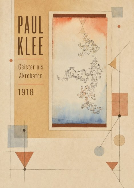 Paul Klee Geister Als Akrobaten No3 - Poszter