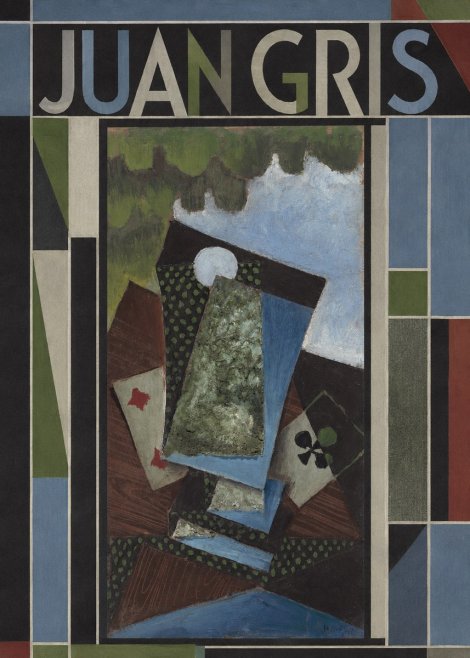 Juan Gris Playing Cards and a Siphon No3 - Poszter