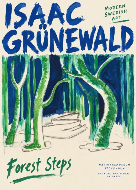 Isaac Grünewald Forest Path No6 - Poszter
