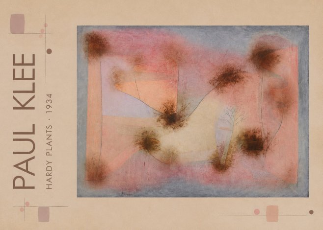 Paul Klee Hardy Plants II No2 - Poszter