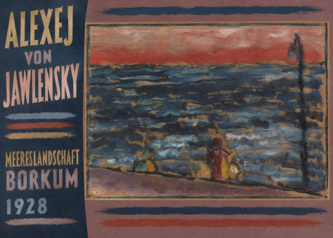 Alexej von Jawlensky Meereslandschaft Borkum No3 - Poszter