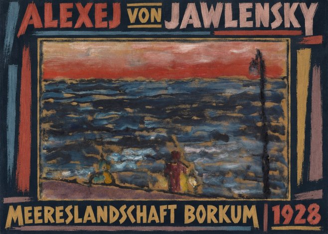 Alexej von Jawlensky Meereslandschaft Borkum No5 - Poszter