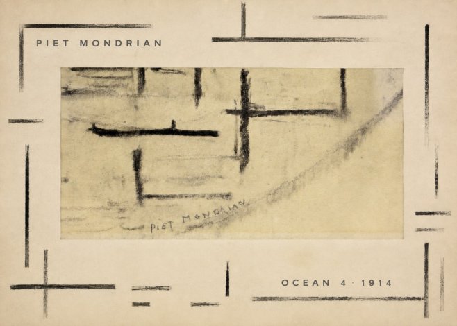 Piet Mondrian Ocean 4 No3 - Poszter