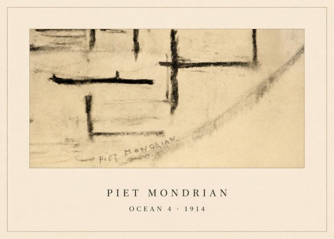 Piet Mondrian Ocean 4 No5 - Poszter