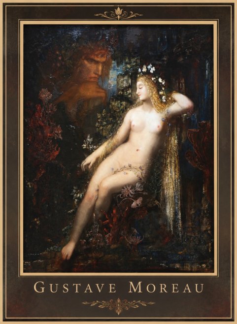 Gustave Moreau Hélène No1 - Poszter