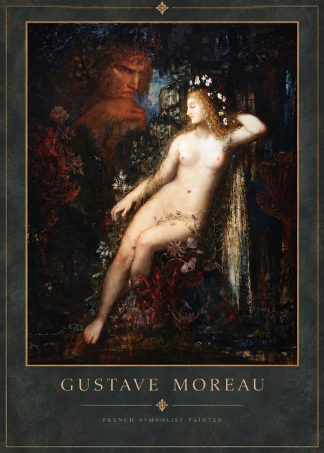 Gustave Moreau Hélène No5 - Poszter