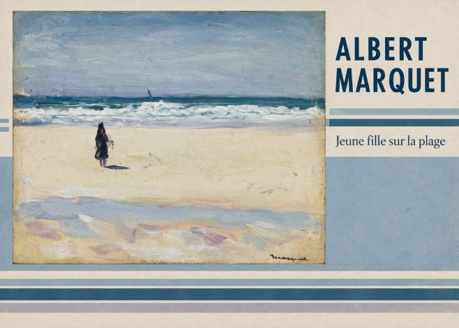 Albert Marquet Jeune Fille Sur La Plage No2 - Poszter