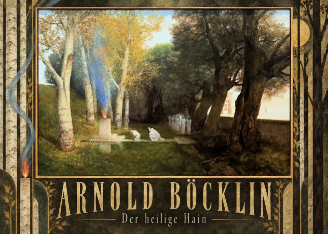 Arnold Böcklin Der Heilige Hain II No5 - Poszter