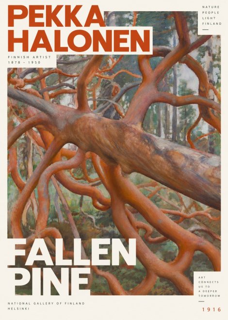 Pekka Halonen Fallen Pine No6 - Poszter