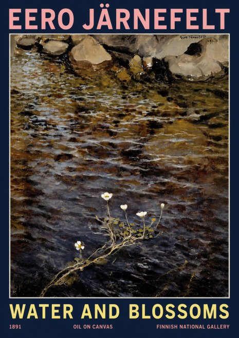 Eero Järnefelt Water and Blossoms No2 - Poszter