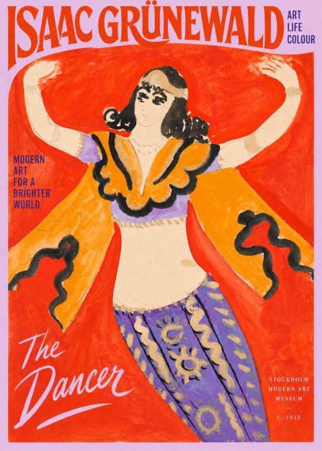 Isaac Grünewald The Dancer I No2 - Poszter