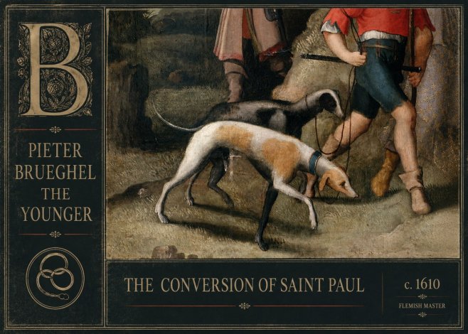 Pieter Bruegel The Conversion of Saint Paul II No5 - Poszter
