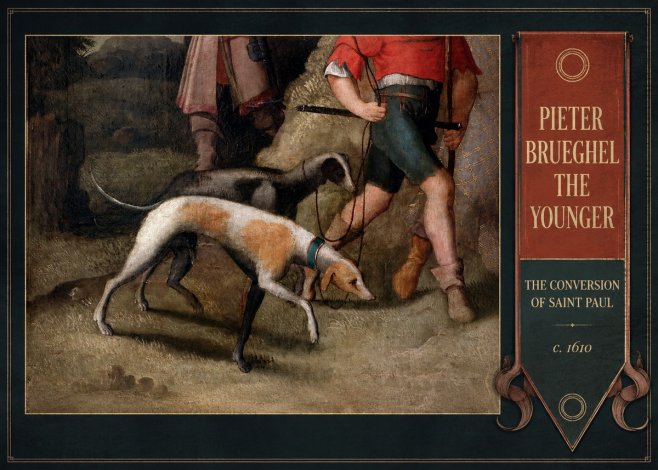 Pieter Bruegel The Conversion of Saint Paul II No6 - Poszter
