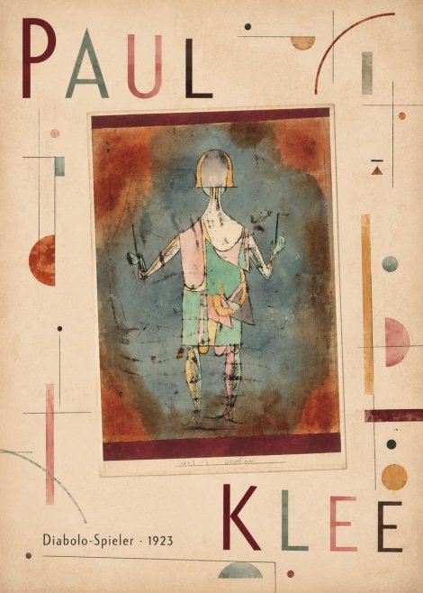 Paul Klee Diabolo-spieler No4 - Poszter