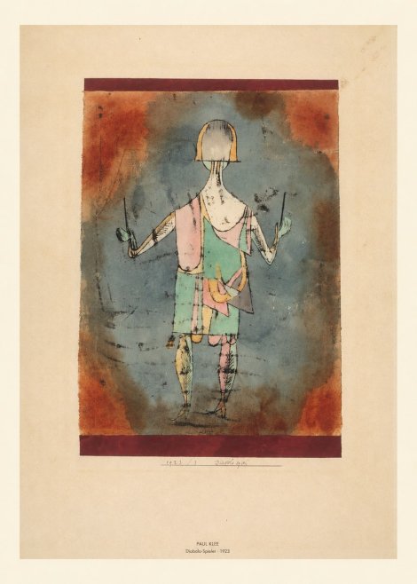 Paul Klee Diabolo-spieler No6 - Poszter