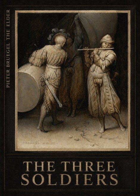 Pieter Bruegel The Three Soldiers No6 - Poszter