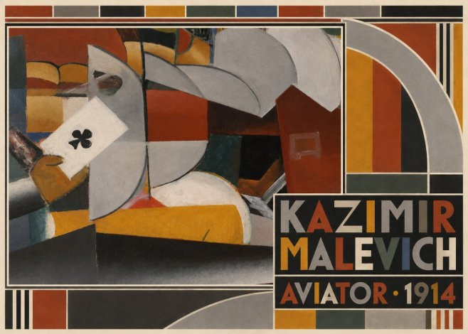 Kazimir Malevich Aviator No5 - Poszter