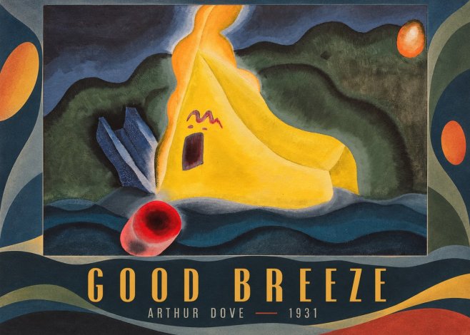 Arthur Dove Good Breeze No3 - Poszter