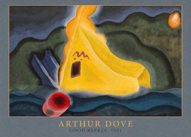 Arthur Dove Good Breeze No4 - Poszter