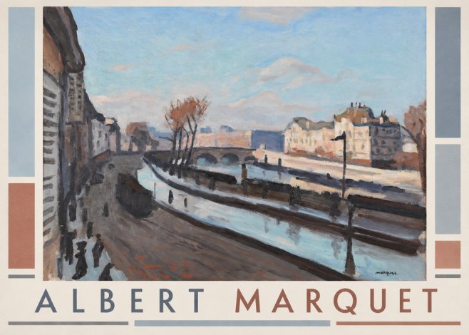 Albert Marquet Le Pont-neuf No3 - Poszter