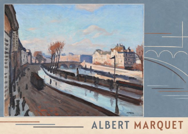 Albert Marquet Le Pont-neuf No4 - Poszter