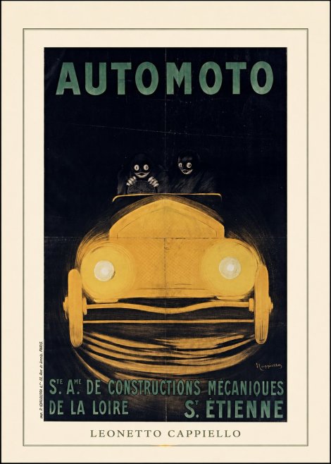 Leonetto Cappiello Automoto No4 - Poszter