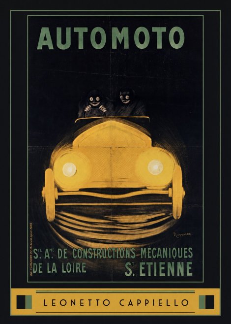 Leonetto Cappiello Automoto No6 - Poszter