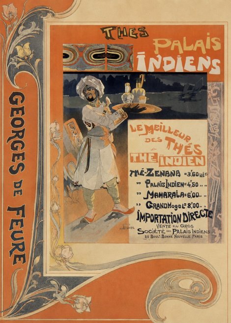Georges de Feure Palais Indiens No2 - Poszter