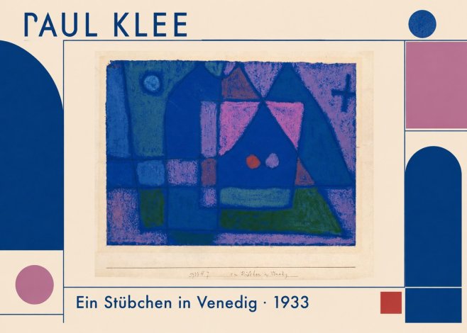 Paul Klee Ein Stübchen in Venedig No1 - Poszter